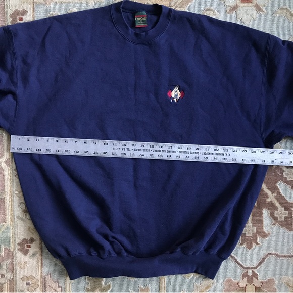 VTG Heavyweight Golf Sweatshirt Made in USA Embroidered Pullover Cross Creek XXL - Picture 9 of 10